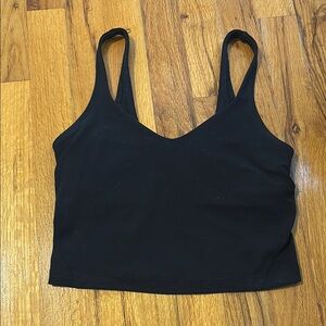 size 4 black lululemon align tank